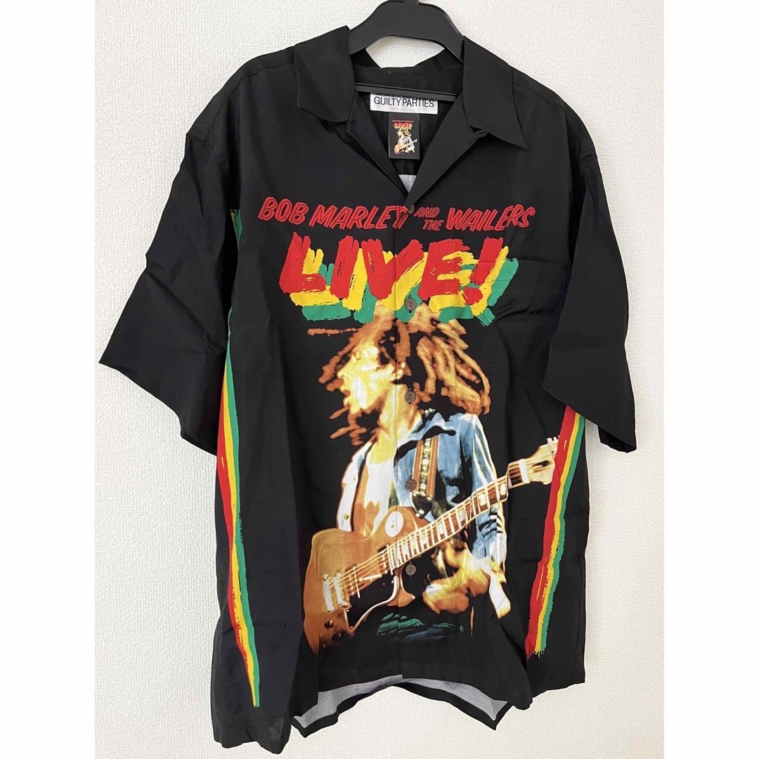 23SS ワコマリア ボブマーリー アロハシャツ L 正規品 日本製 シャツ 23SS ワコマリア ボブマーリー アロハシャツ L 正規品 日本製 シャツ