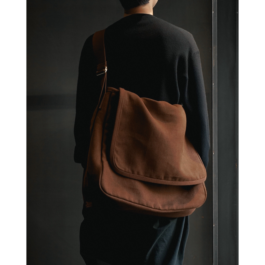 COMOLI - 【COMOLI】ヘンプダックショルダーバッグ 新品未使用 COMOLI - 【COMOLI】ヘンプダックショルダーバッグ 新品未使用