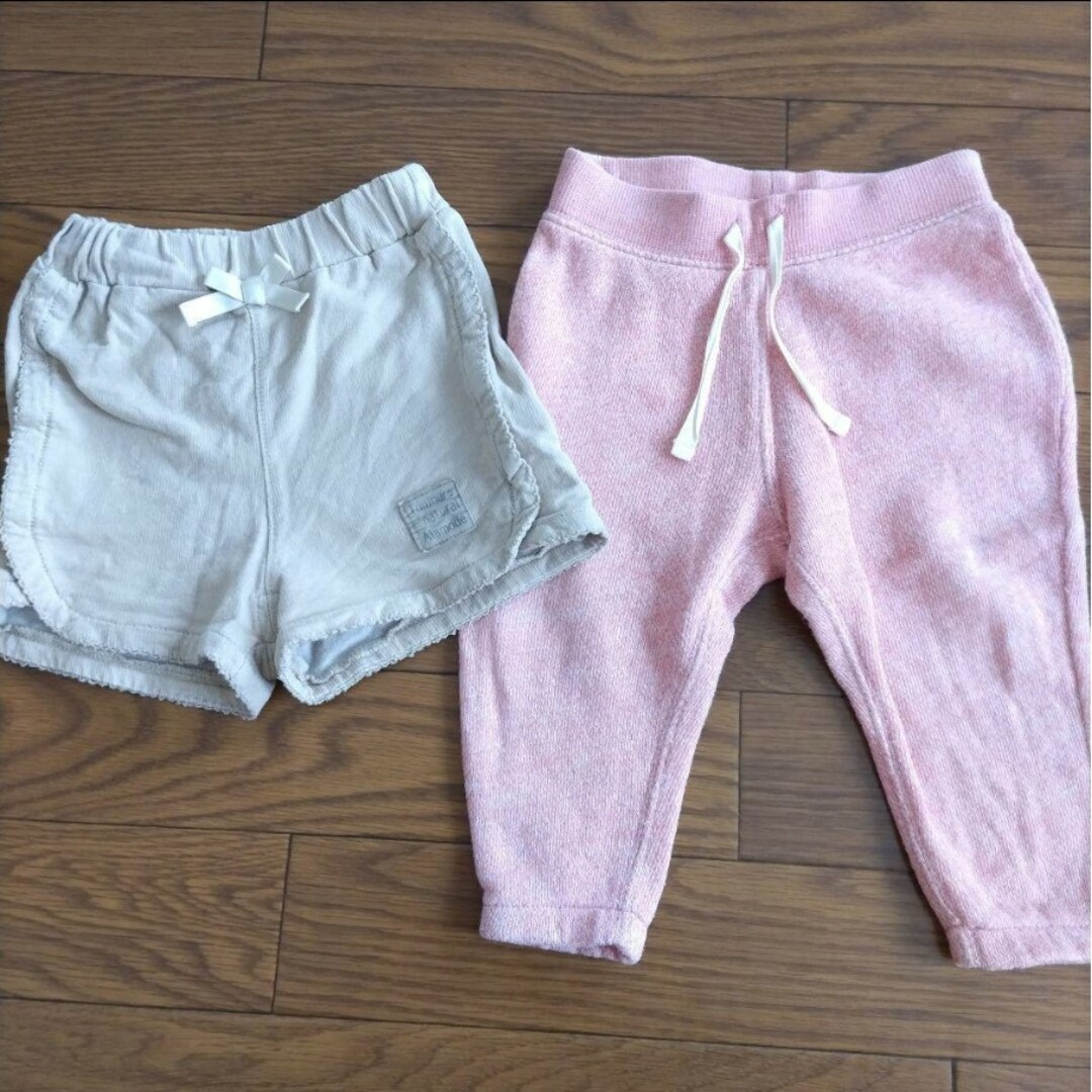 babyGAP(ベビーギャップ)のキッズ　ベビー　女の子　スウェット　パンツ キッズ/ベビー/マタニティのベビー服(~85cm)(パンツ)の商品写真