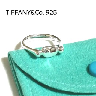 ティファニー(Tiffany & Co.)の【美品】TIFFANY&Co.ビーンリング 11号(リング(指輪))
