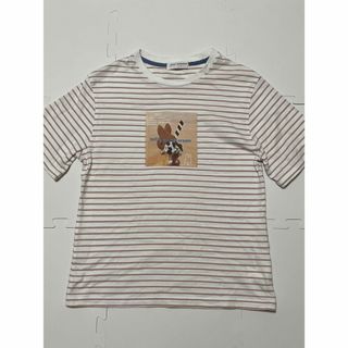 pom ponette - pom ponette☆アイスクリームプリントボーダーTシャツ160cm