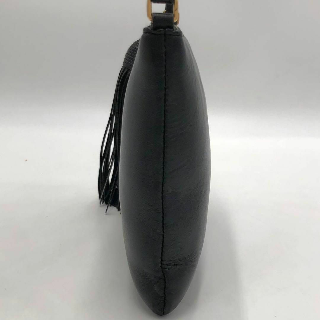 Yves Saint Laurent(イヴサンローラン)の【美品】SAINT LAURENT ショルダーバッグ クロスボディ ブラック レディースのバッグ(ショルダーバッグ)の商品写真