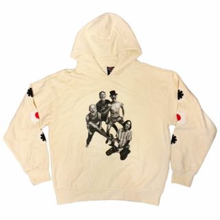 2024 東京限定 RED HOT CHILIPEPPERS The Unlimited Love Tour Tokyo Cream Hoodie S(パーカー)