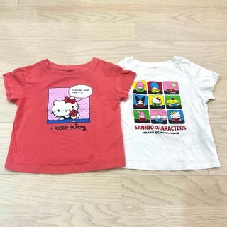 ユニクロ(UNIQLO)のユニクロ　サンリオ　Tシャツ　セット(Tシャツ/カットソー)