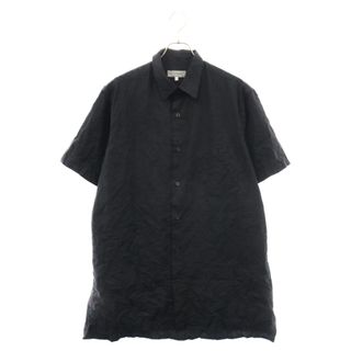 Yohji Yamamoto - Yohji Yamamoto POUR HOMME ヨウジヤマモト プールオム 21SS WRINKLE PROCESSING BROAD BIG BASIC HALF SLEEVES BLOUSE リンクル プロセッシング ブロード ビッグ ベーシック ハーフ スリーブス