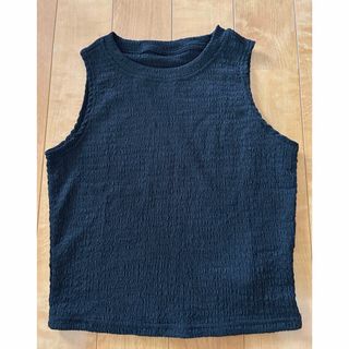 シーイン(SHEIN)の黒タンクトップ(タンクトップ)