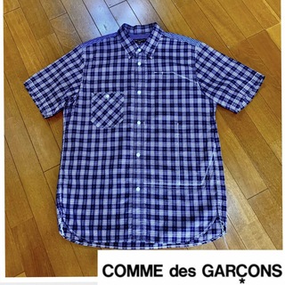 COMME des GARCONS HOMME - COMME des GARCONS デザインチェックシャツ