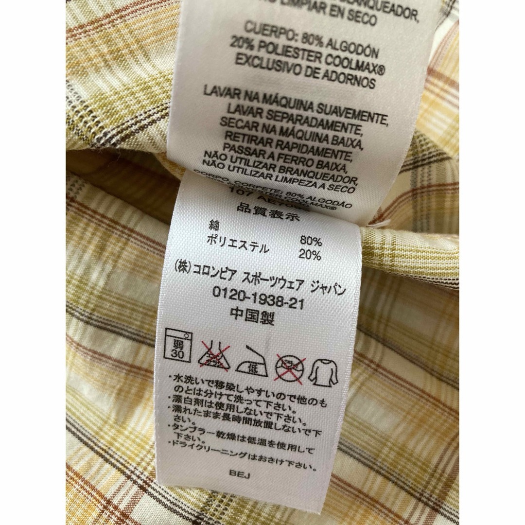 Columbia(コロンビア)のColombia 半袖シャツ　メンズLサイズ メンズのトップス(シャツ)の商品写真