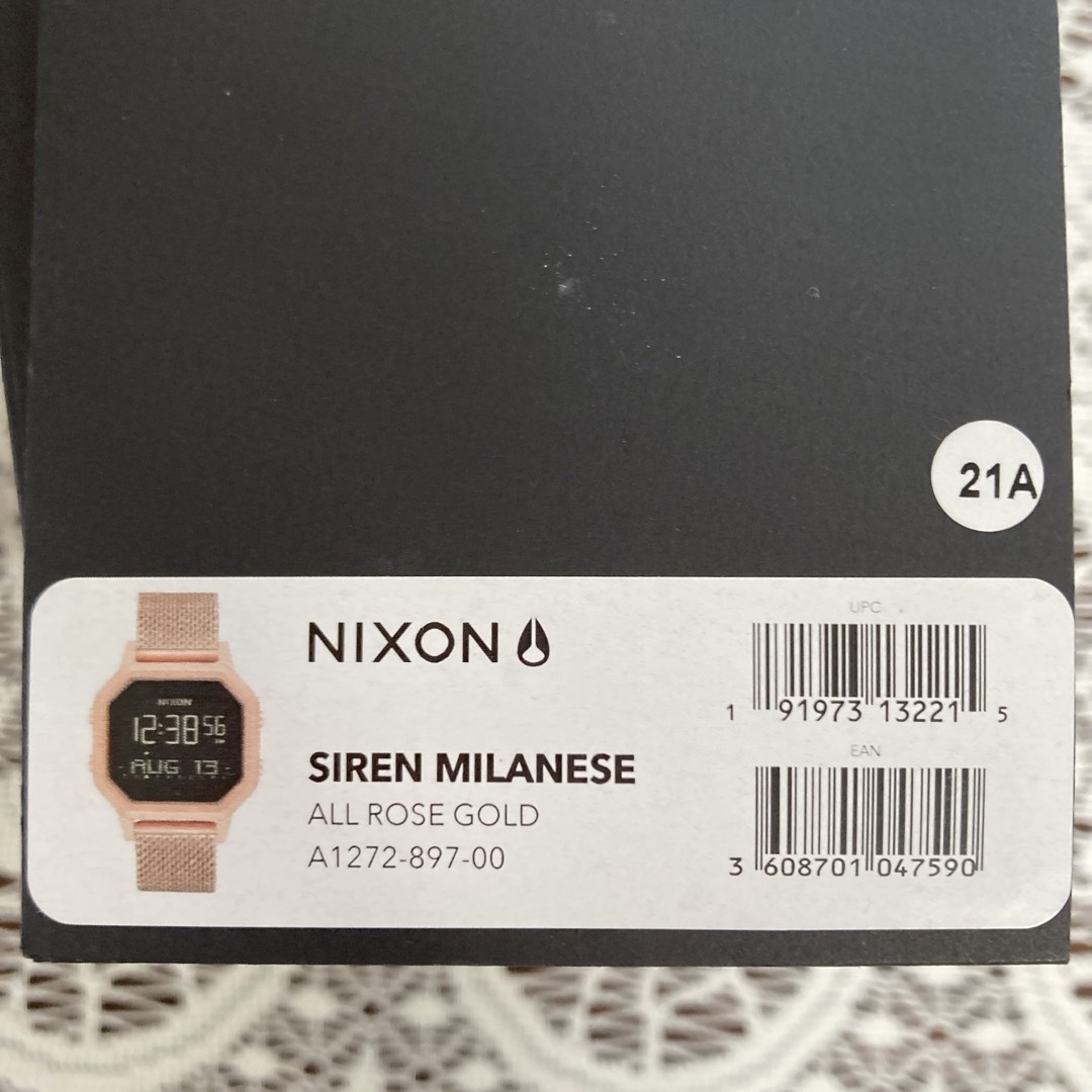 NIXON(ニクソン)のニクソン腕時計　サイレンミラネーゼ レディースのファッション小物(腕時計)の商品写真