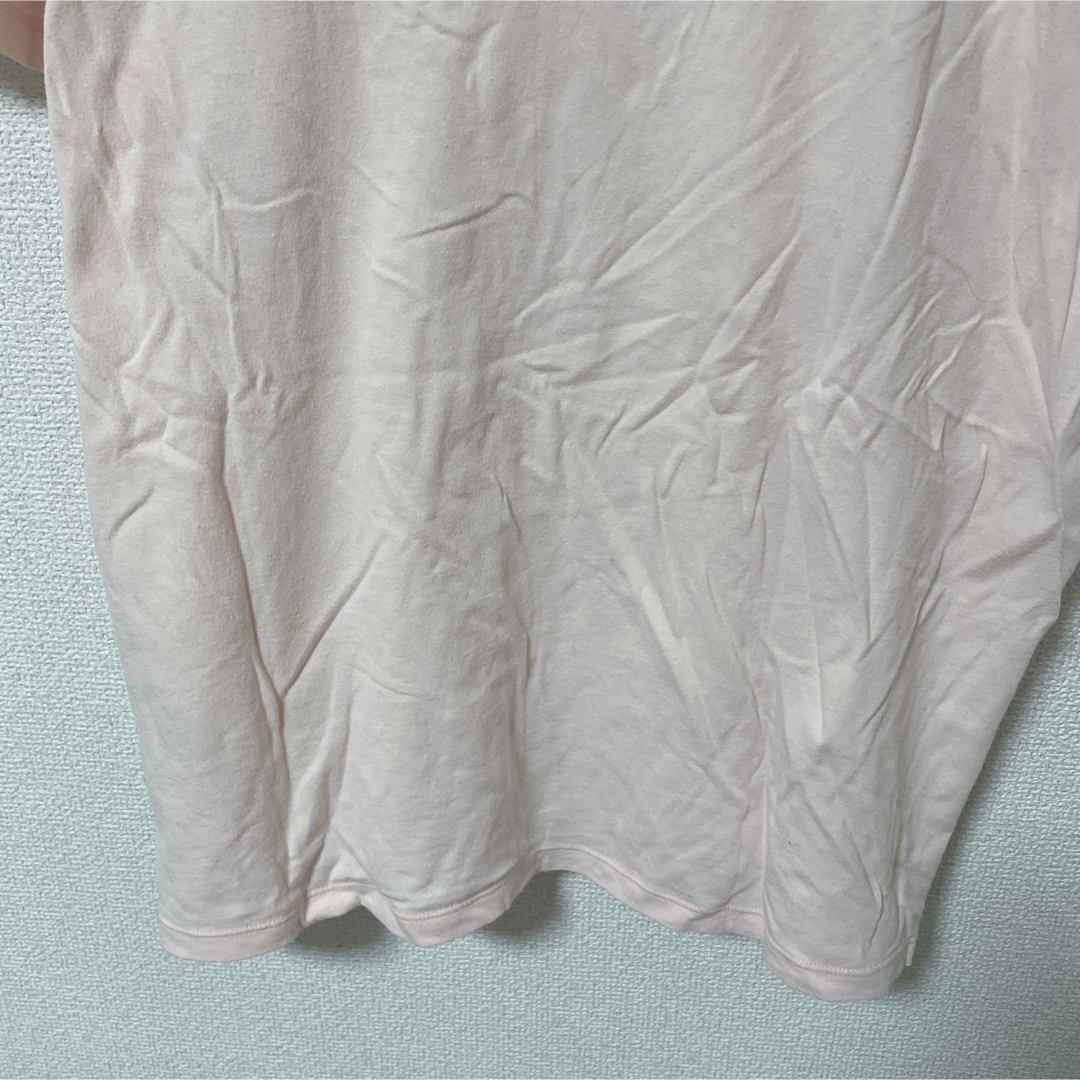 UNIQLO(ユニクロ)の【UNIQLO】ユニクロ　シャツ　ピンク　XL メンズのトップス(Tシャツ/カットソー(半袖/袖なし))の商品写真