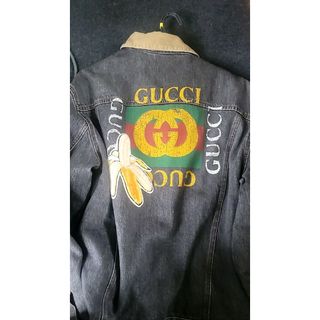 グッチ(Gucci)のGUCCI Gジャン ワッペン 44(Gジャン/デニムジャケット)