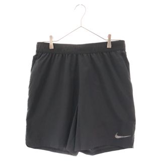 ナイキ(NIKE)のNIKE ナイキ Flex8 Woven Casual Sports Shorts Black 886372-010 ロゴプリント ショートパンツ ハーフパンツ ブラック(ショートパンツ)