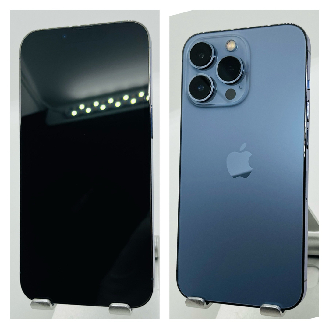 iPhone(アイフォーン)のS 新品電池　iPhone 13 Pro シエラブルー 512GB SIMフリー スマホ/家電/カメラのスマートフォン/携帯電話(スマートフォン本体)の商品写真