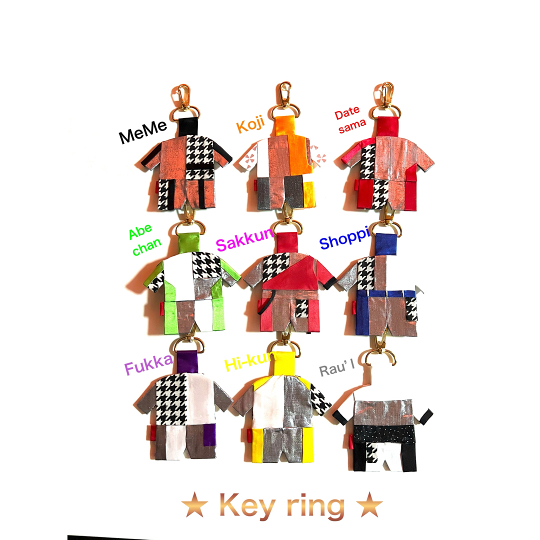 ★SnowMan★iDoMe★コスチューム風★Keyring★ ★SnowMan★iDoMe★コスチューム風★Keyring★