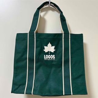 ロゴス(LOGOS)のLOGOS　ロゴス　トートバッグ　グリーン　アウトドア　キャンプ　未使用(トートバッグ)