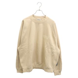 FOG Essentials エフオージー エッセンシャルズ Tan Cotton Sweatshirt タンコットン スウェットシャツ フロントロゴ ベージュ(スウェット)