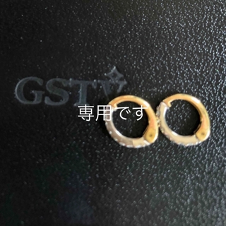 gstv購入　PT900/K18YG ダイヤモンドピアリング D 約0.18ct