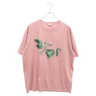 ディオール(Dior)のDIOR ディオール 22AW × Travis Scott Cactus Jack Oversized Tee トラヴィススコット カクタスジャック オーバーサイズ 半袖Tシャツ カットソー 213J685C0677 ピンク(Tシャツ/カットソー(半袖/袖なし))