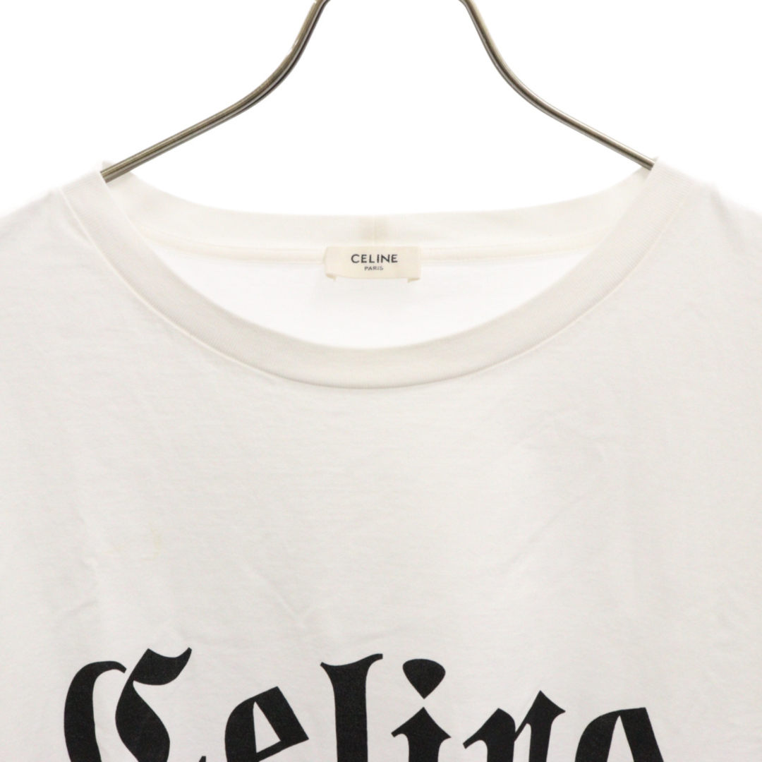 CELINE - CELINE セリーヌ 22SS Gothic T-shirt In Cotton CELINE - CELINE セリーヌ 22SS Gothic T-shirt In Cotton
