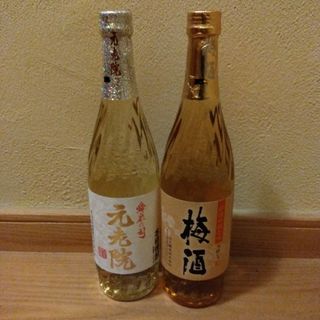 【白玉醸造】元老院．梅酒　各720mlセット(その他)