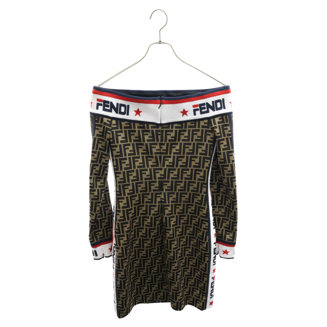 FENDI - FENDI フェンディ ×FILA フィラ ズッカ柄 サイドロゴ FENDI - FENDI フェンディ ×FILA フィラ ズッカ柄 サイドロゴ