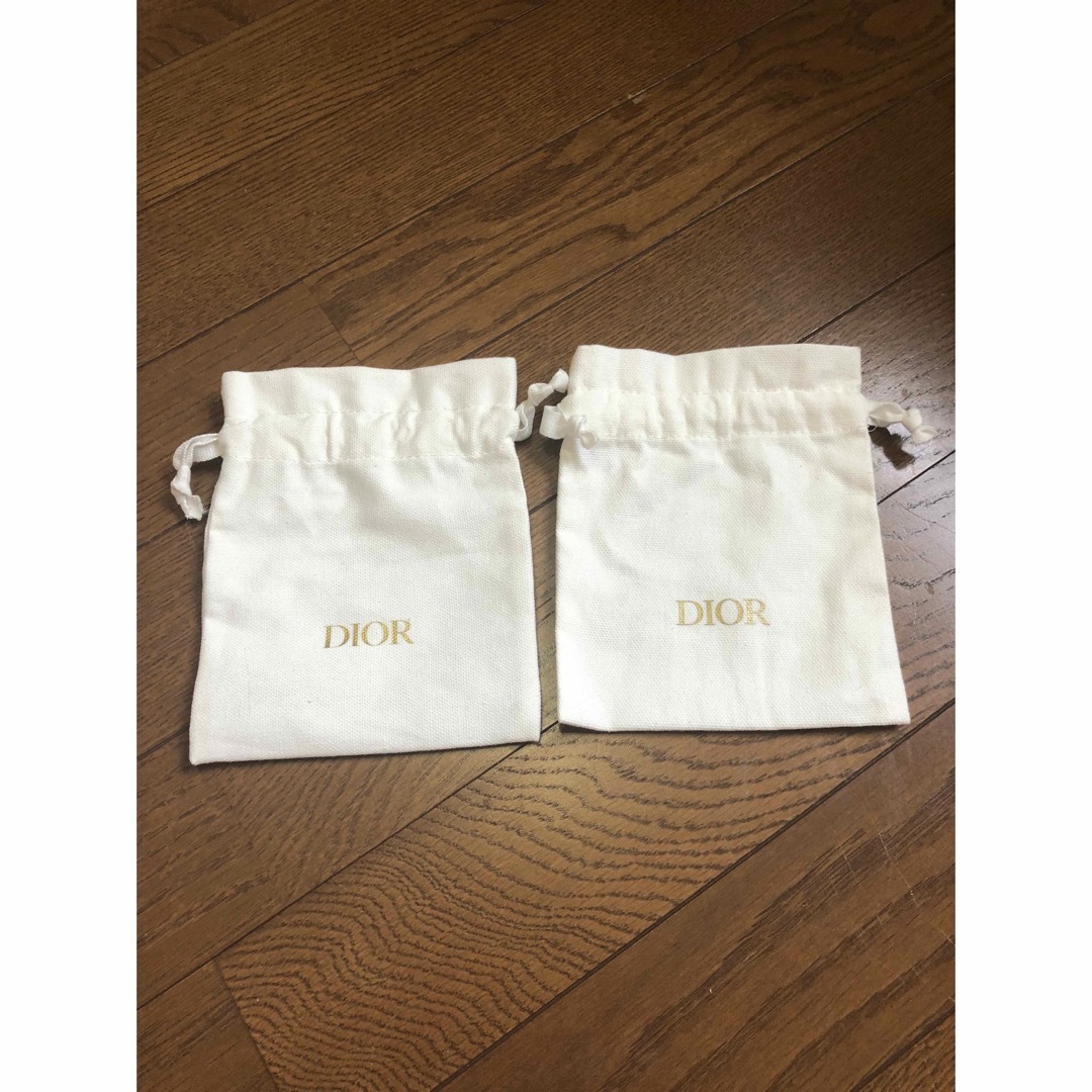 Dior(ディオール)の【Dior】ミニ巾着 2個 レディースのファッション小物(ポーチ)の商品写真