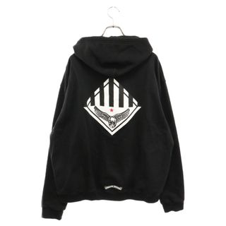 クロムハーツ(Chrome Hearts)のCHROME HEARTS クロムハーツ SWTSHRT HD ZIP FOTIマハリアバックプリントサーマルジップアップパーカー(パーカー)