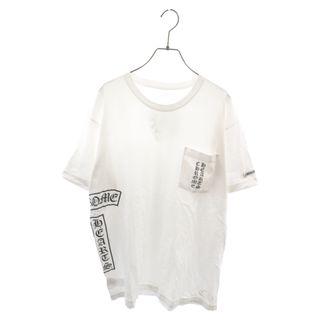 クロムハーツ(Chrome Hearts)のCHROME HEARTS クロムハーツ CH T-SHRT サイドロゴ プリント半袖Tシャツ ホワイト(Tシャツ/カットソー(半袖/袖なし))