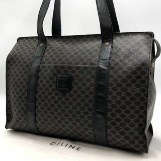 セリーヌ(celine)の【高級】CELINE セリーヌ トートバッグ ブラックマカダム トリオンフ(トートバッグ)