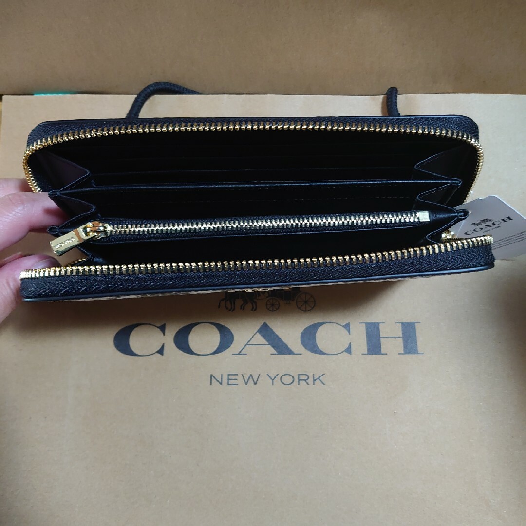 COACH(コーチ)のCOACH　長財布　新品　未使用　メンズ　レディース メンズのファッション小物(長財布)の商品写真
