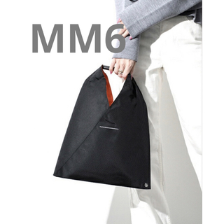 エムエムシックス(MM6)のMM6 マルジェラ　ジャパニーズ　ナイロン　ブラック　トートバッグ　(トートバッグ)