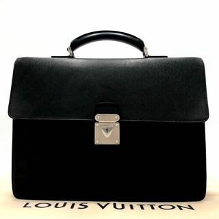ルイヴィトン(LOUIS VUITTON)の【高級】ルイヴィトン タイガ ラギート ビジネスバッグ ブラック(ビジネスバッグ)