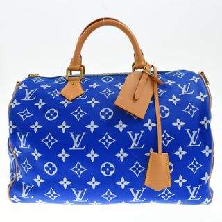 ルイヴィトン(LOUIS VUITTON)のLOUIS VUITTON ルイヴィトン 24SS SPEEDY スピーディ P9 バンドリエール40 モノグラム 3WAYショルダーバッグ ヴェール ブルーM24417 RFID(ショルダーバッグ)