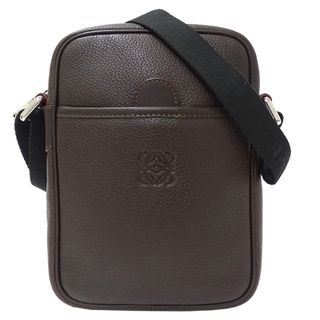 ロエベ(LOEWE)のロエベ LOEWE バッグ レディース ブランド ショルダーバッグ  レザー ダークブラウン 小さめ コンパクト 肩がけ 斜めがけ シンプル 茶 カジュアル 【中古】(ショルダーバッグ)