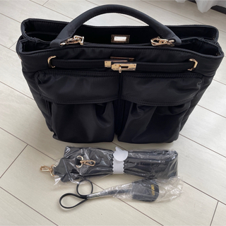 アパルトモンドゥーズィエムクラス(L'Appartement DEUXIEME CLASSE)のGOOD GRIEF!Belted Shoulder Bag(Large)(トートバッグ)