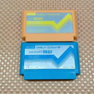 ファミリーコンピュータ(ファミリーコンピュータ)のファミコン　ポパイの英語遊び　ドンキーコングJR.の算数遊び(家庭用ゲームソフト)