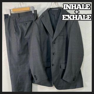 INHALE EXHALE スーツ セットアップ ジャケット パンツ チェック(スーツジャケット)