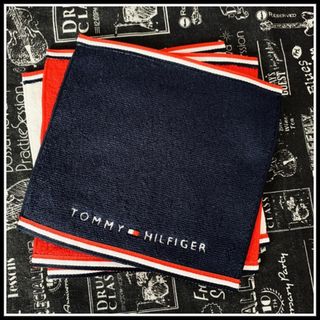 トミーヒルフィガー(TOMMY HILFIGER)の◆レア◆　小さくて可愛いミニタオルハンカチ　３枚組　TOMMY HILFIGER(ハンカチ)