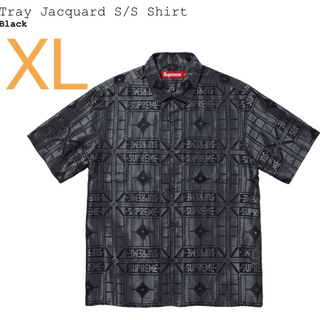 Supreme - Supreme Tray Jacquard S/S Shirt "Black"