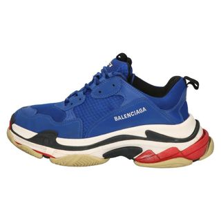 バレンシアガ(Balenciaga)のBALENCIAGA バレンシアガ TRIPLE S トリプルエス ダッドスニーカー ブルー 536737 43(スニーカー)