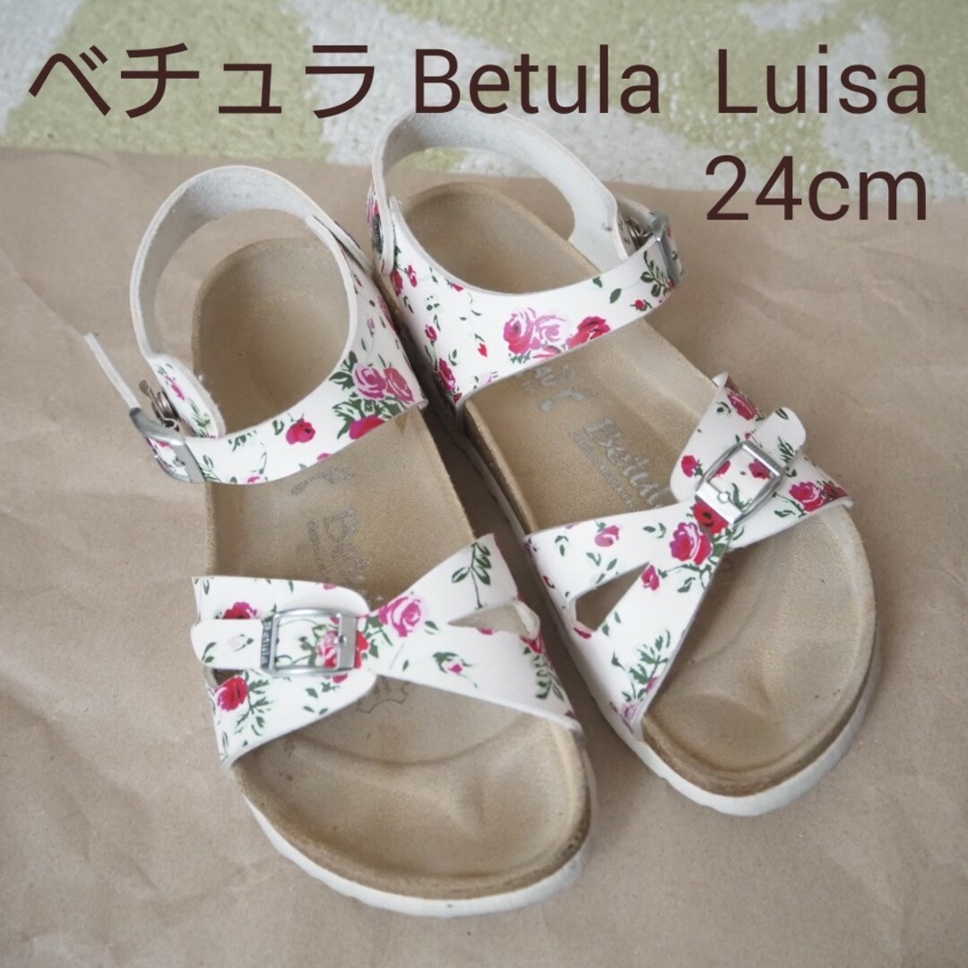 Betula(ベチュラ)のビルケンシュトック ベチュラ Betula サンダル 花柄 24.0 レディースの靴/シューズ(サンダル)の商品写真