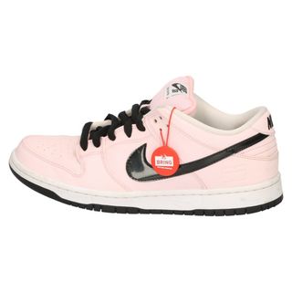 ナイキ(NIKE)のNIKE SB ナイキエスビー SB DUNK LOW Pink Box 833474-601 SB ダンク ロー ピンクボックス ローカットスニーカー ピンク US9/27cm(スニーカー)