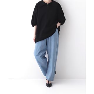 nest Robe - ネストローブ 10ozデニム ワイドストレートパンツの通販 nest Robe - ネストローブ 10ozデニム ワイドストレートパンツの通販