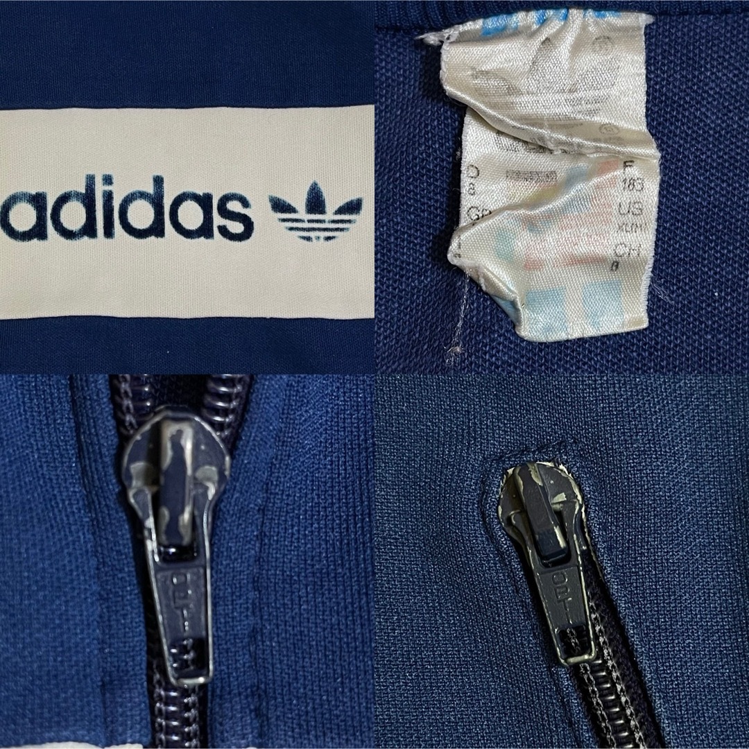 adidas - 80s XL】あのちゃん着用アディダス刺繍トラック adidas - 80s XL】あのちゃん着用アディダス刺繍トラック