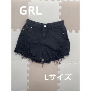 グレイル(GRL)のGRL デニム　ダメージ　ショートパンツ(デニム/ジーンズ)