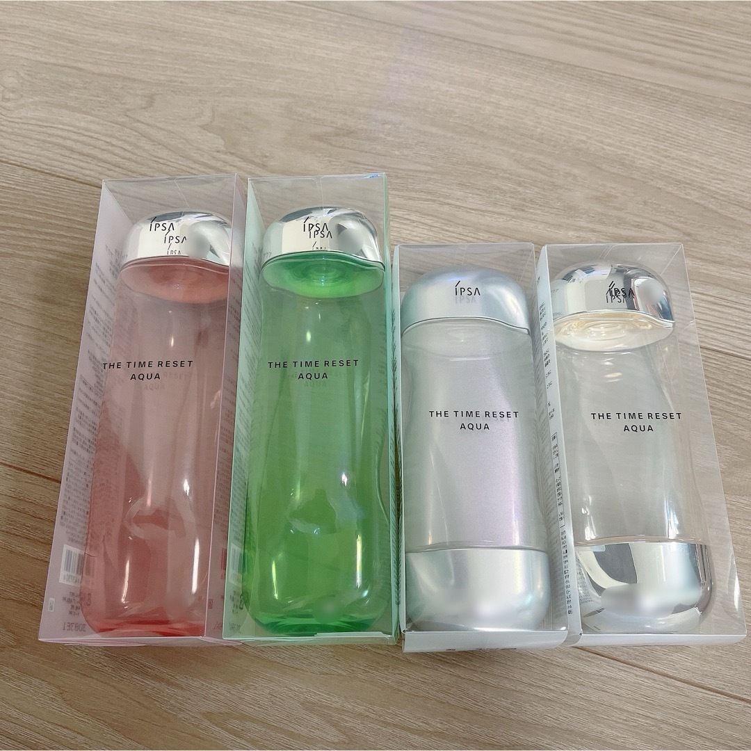 IPSA(イプサ)のIPSA タイムリセットアクア 空ボトル 4本セット コスメ/美容のスキンケア/基礎化粧品(化粧水/ローション)の商品写真