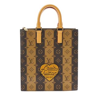 ルイヴィトン(LOUIS VUITTON)のルイヴィトン モノグラム ストライプ サックプラ LVスクアード NIGO(ハンドバッグ)