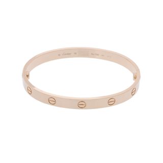 カルティエ(Cartier)のカルティエ  ラブブレスレット 最新型 #18 ブレスレット(ブレスレット/バングル)