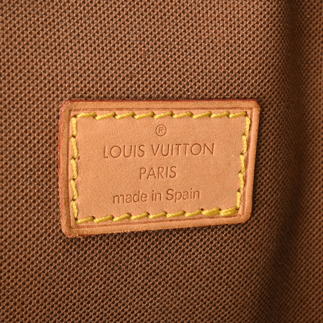 LOUIS VUITTON(ルイヴィトン)のルイヴィトン モノグラム ポシェットガンジュ ボディバッグ ブラウン メンズのバッグ(ウエストポーチ)の商品写真
