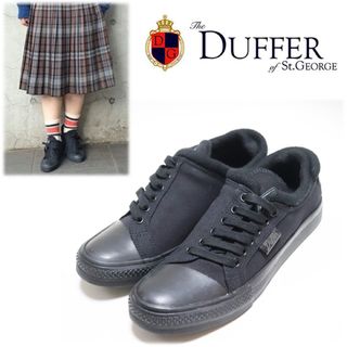 ザダファーオブセントジョージ(The DUFFER of ST.GEORGE)の《ダファー》新品 グリーニー サイドレース スニーカー UK4(23cm)(スニーカー)